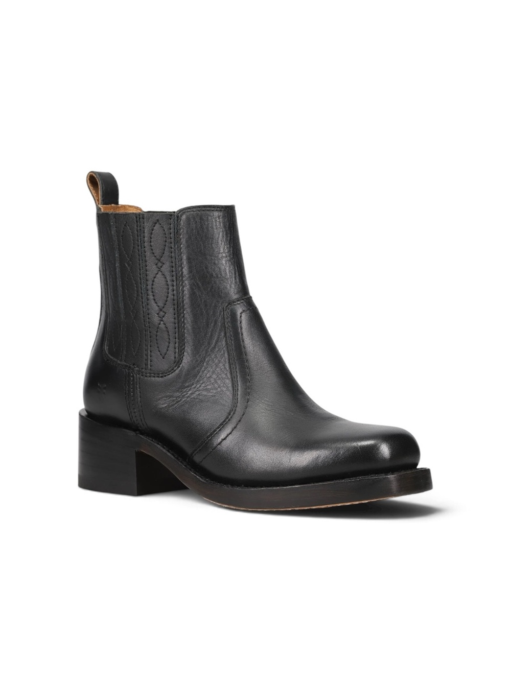 NEW Frye Women's Campus Chelsea Boots Black Leather Sz 10